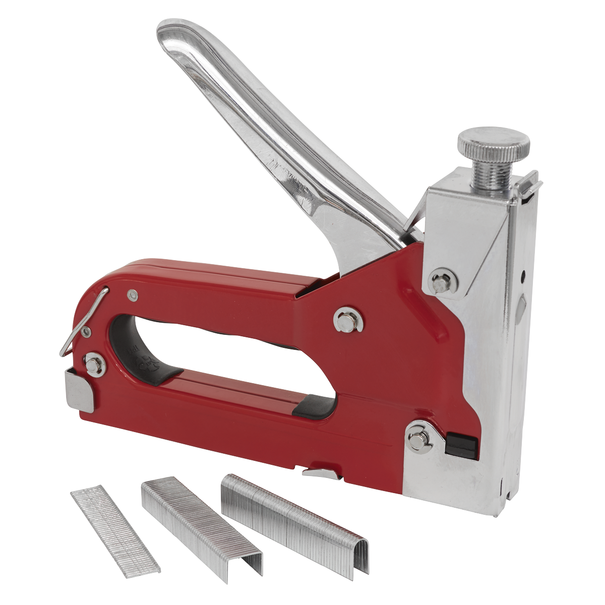 Sealey Heavy Duty Staple & Brad Nail Gun With Adjustable Power Control AK7061