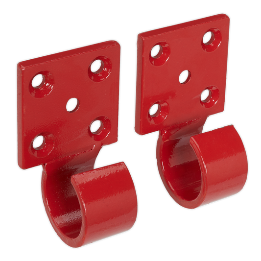 Sealey Wall Brackets For CC01 Cable Carrier Stand Multi Reel Dispenser CC01WB