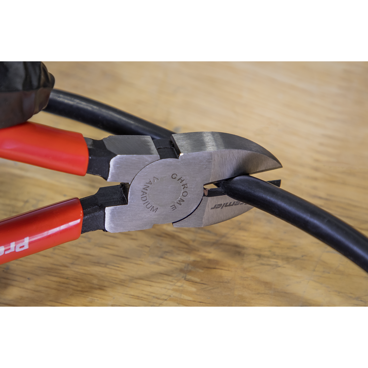 Sealey Side Cutters 160mm Drop-Forged Chrome Vanadium Steel Side Cutters AK8565