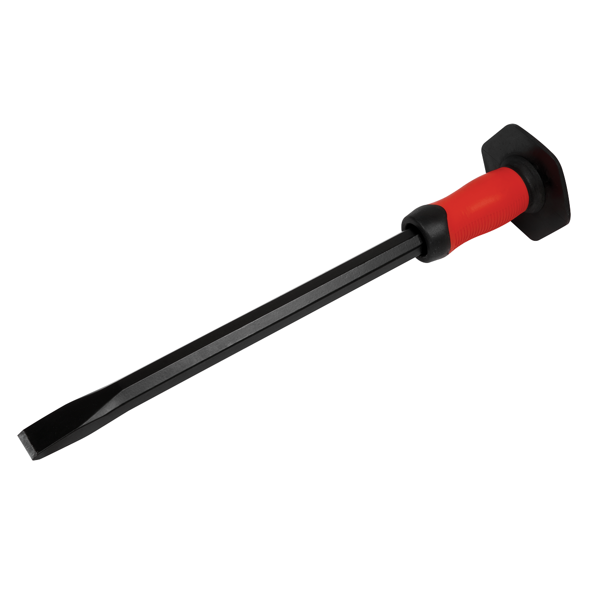 Sealey 25 x 450mm Cold Chisel With Comfort Grip Octagonal Shaft Design CC37G