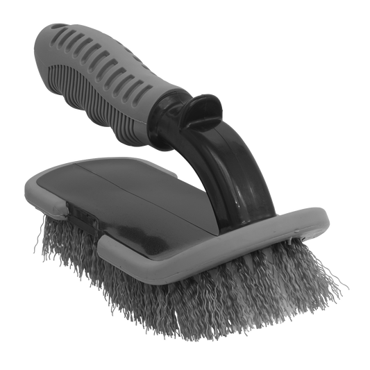 Sealey Large Interior Brush With Angled Design & Contoured Rubber Grip CC61