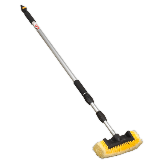 Sealey 3 Metres 5-Sided Flo-Thru Brush With Telescopic Handle 1300-3000mm CC953