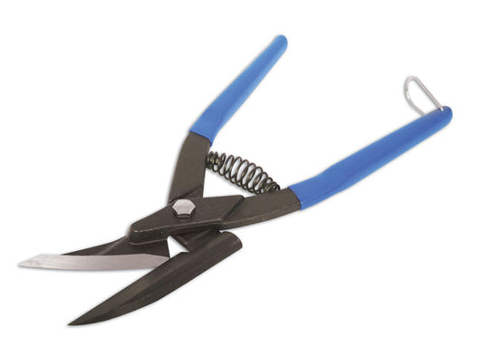 LASER 4506 Cutting Pliers Angled Head Shears 250mm Chrome Vanadium Spring Loaded