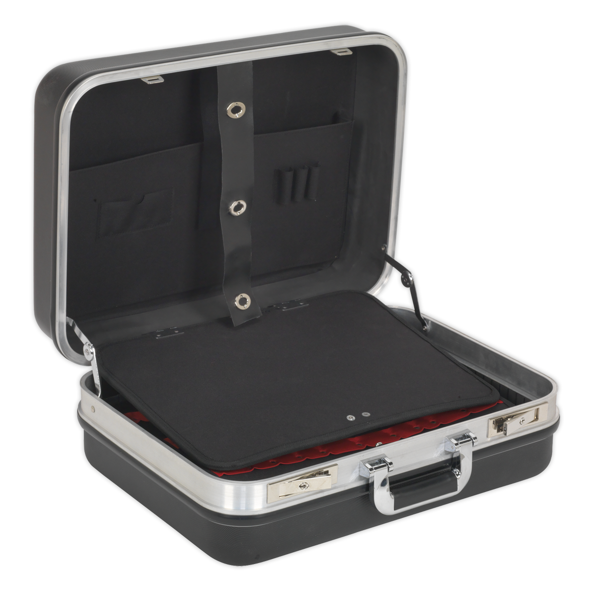 Sealey Tool Case ABS 475 x 365 x 185mm Supplied With Two Keys Black AP607