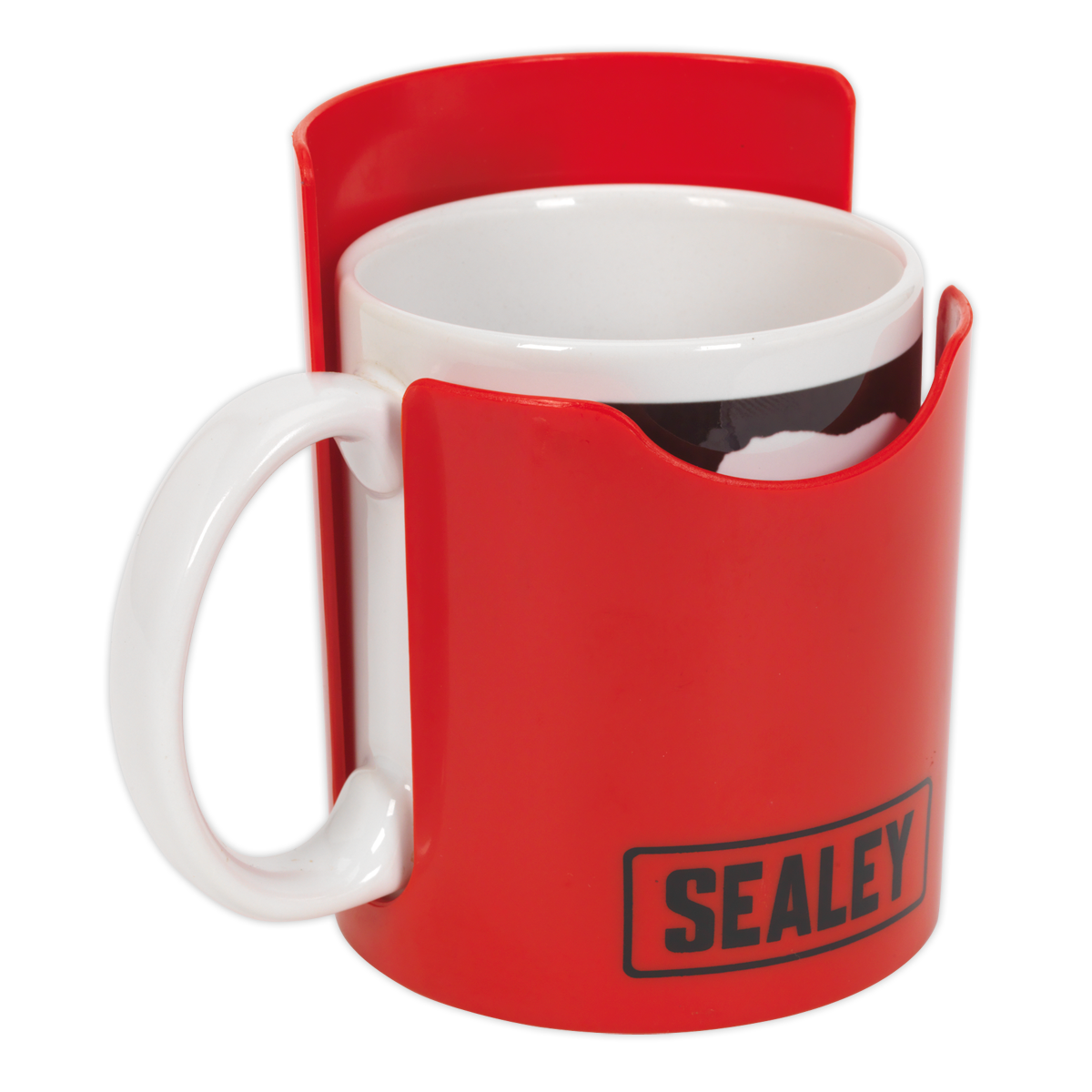 Sealey Durable Magnetic Cup/Can Holder With Four Powerful Magnets - Red APCH