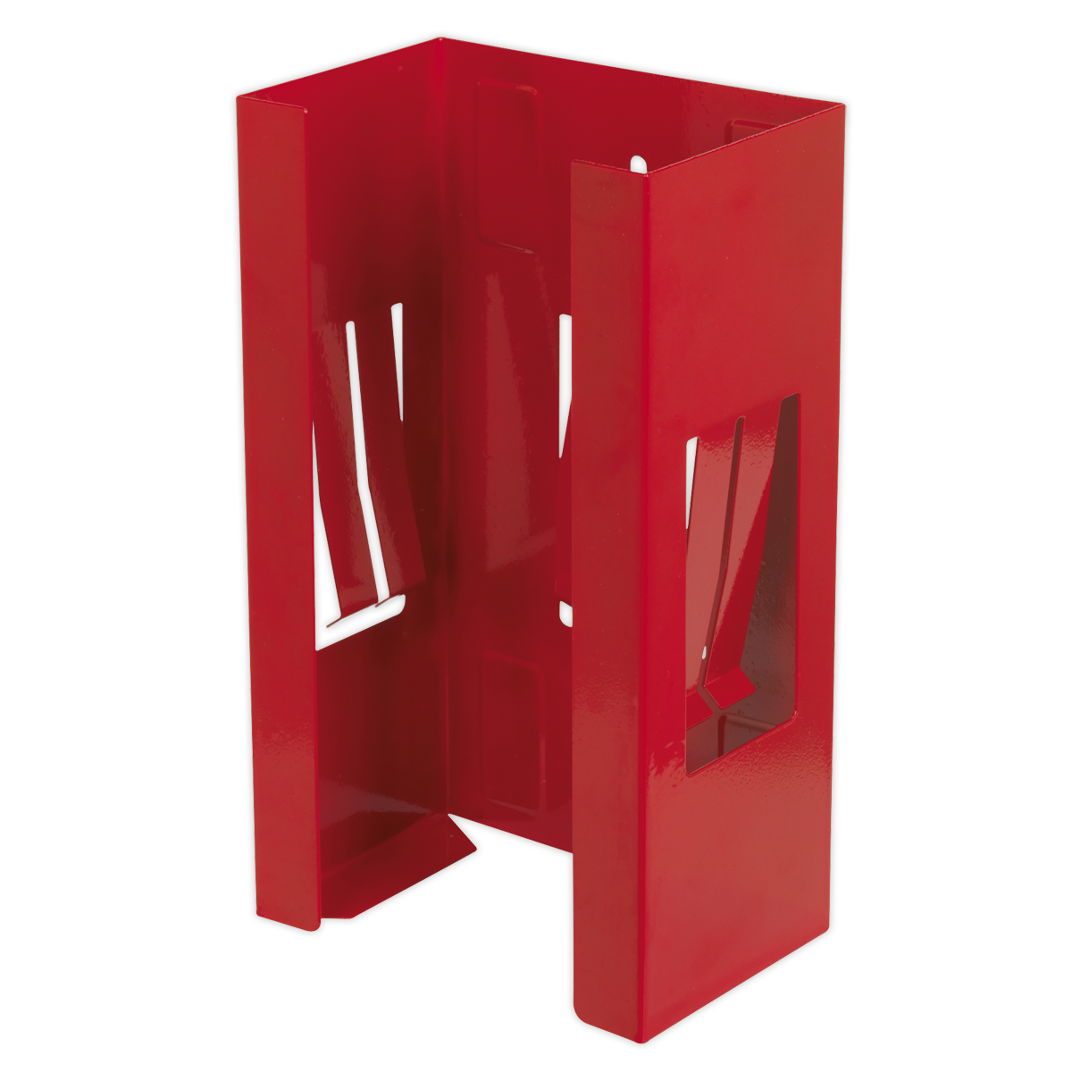 Sealey Magnetic Glove Dispenser With Self-Adjusting Springs Wall Mount Red APGD