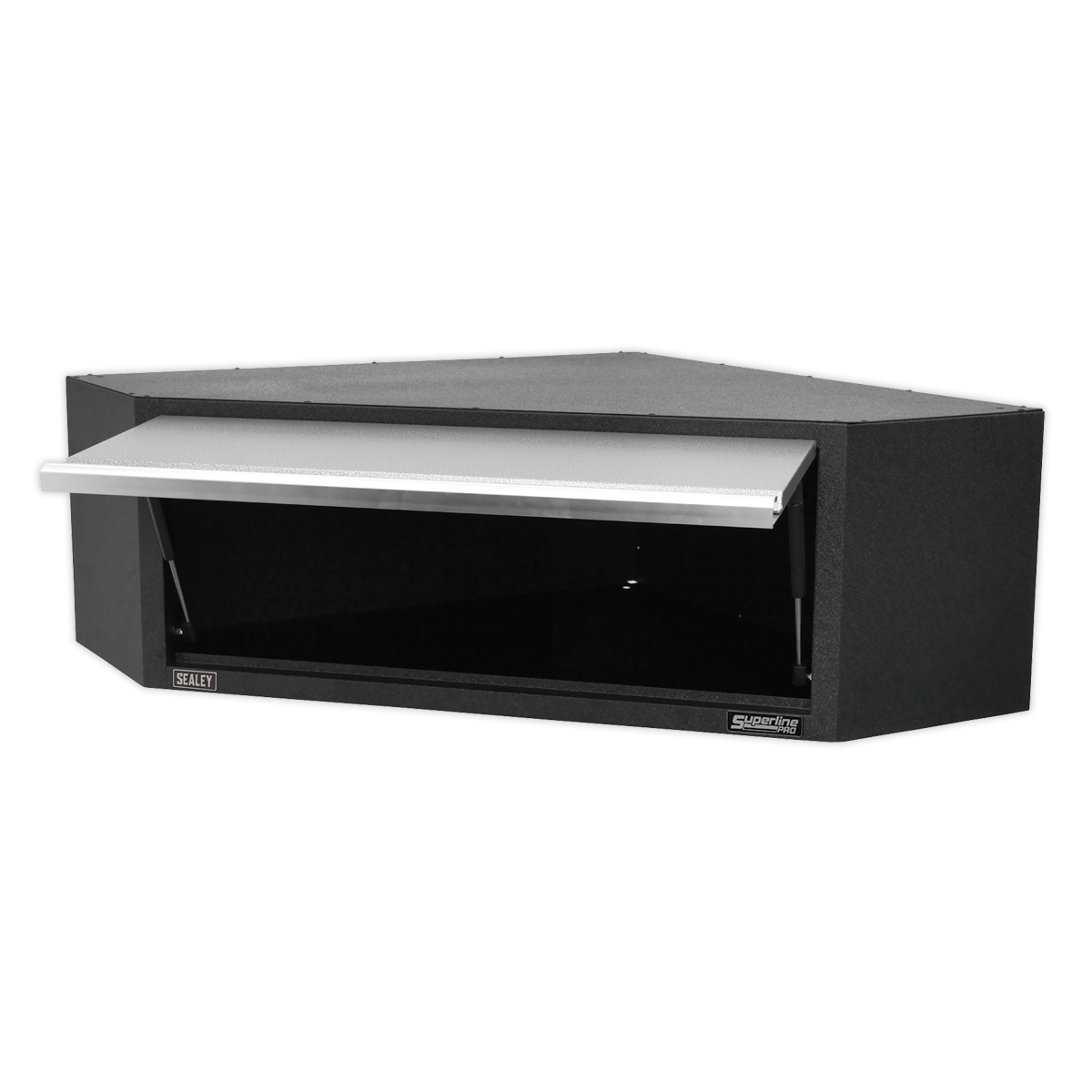 Sealey Modular Corner Wall Cabinet Lift-Up Door With Gas Struts 865mm APMS61