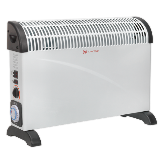 Sealey 2000W Electric Convector Heater With Turbo & Timer & Thermostat CD2005TT