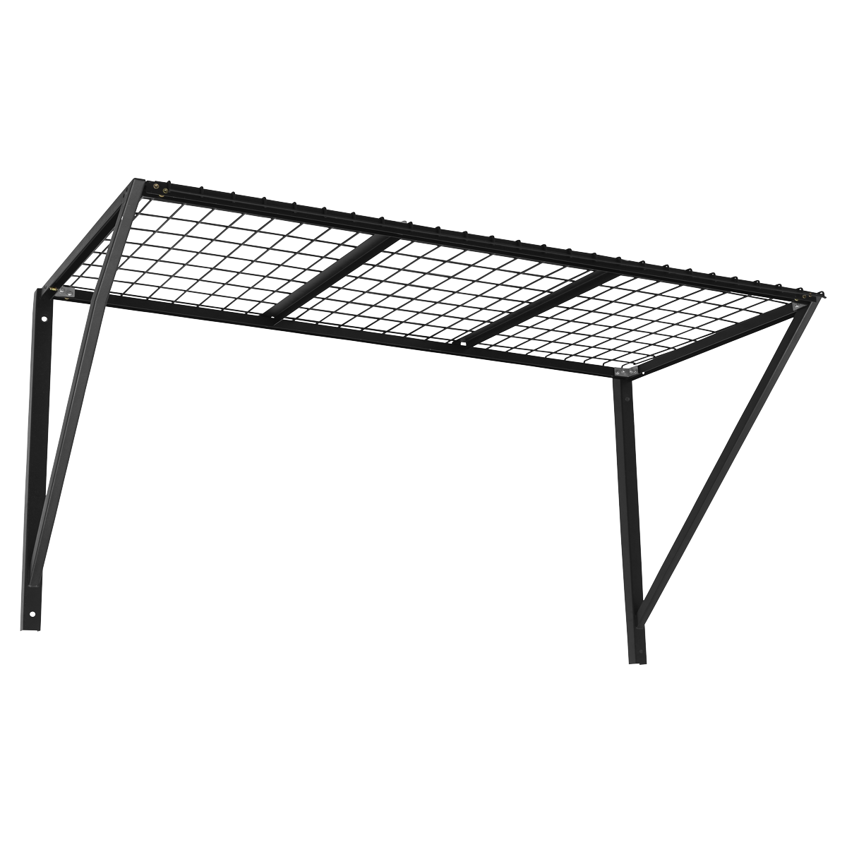 Sealey Heavy Duty Wall Mounted Storage Rack Weight Capacity 100kg APWSR01