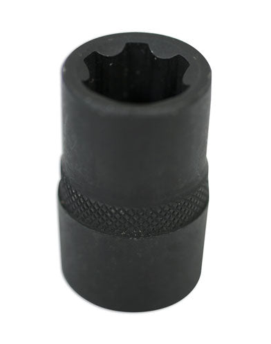 LASER 4513 Cylinder Head Bolt Socket 1/2" Drive M12 Ribe For Nissan Engines