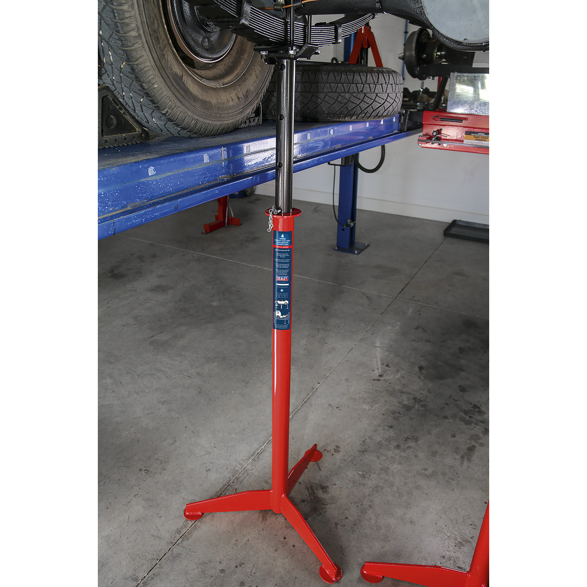 Sealey High Level Supplementary Axle Support Stand - 4 Tonne Capacity ASH4000