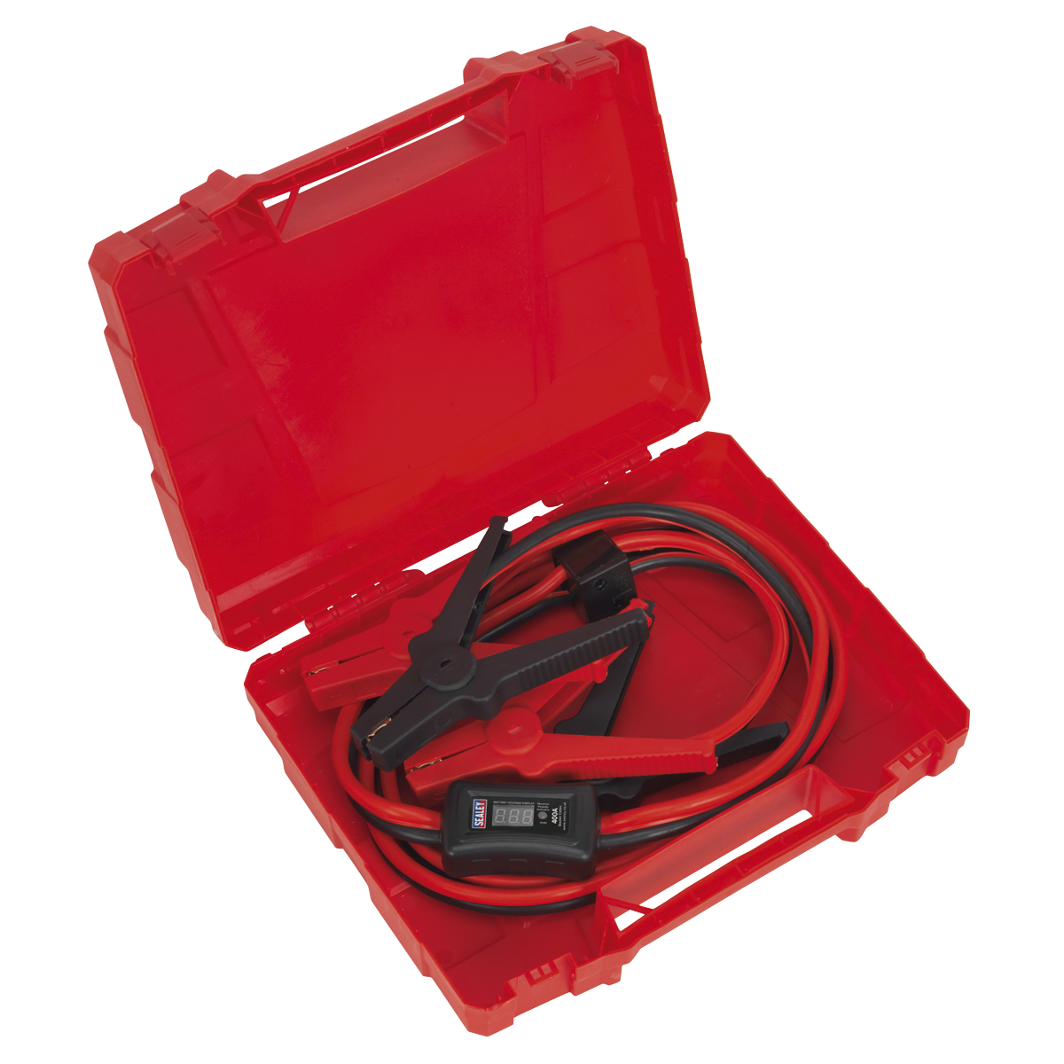 Sealey Booster Cables 16mm² 3 Metres CCA 400Amp Electronics Protection BC16403SR
