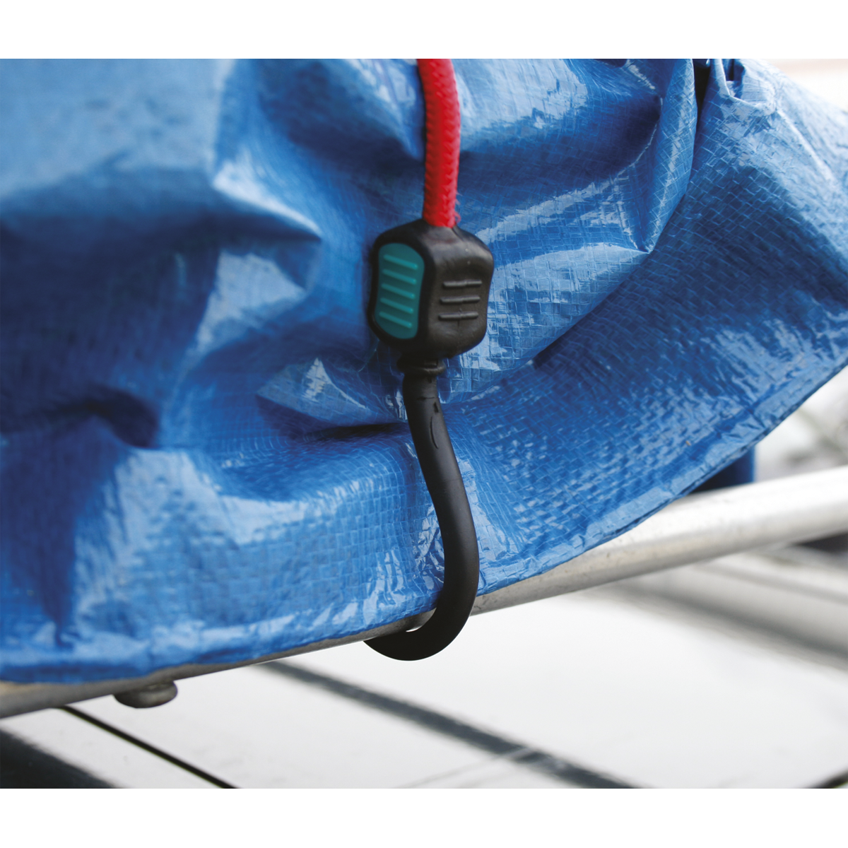 Sealey 760mm Bungee Cord Set With Heavy Duty Polypropylene Braid 2 Pieces BCS22