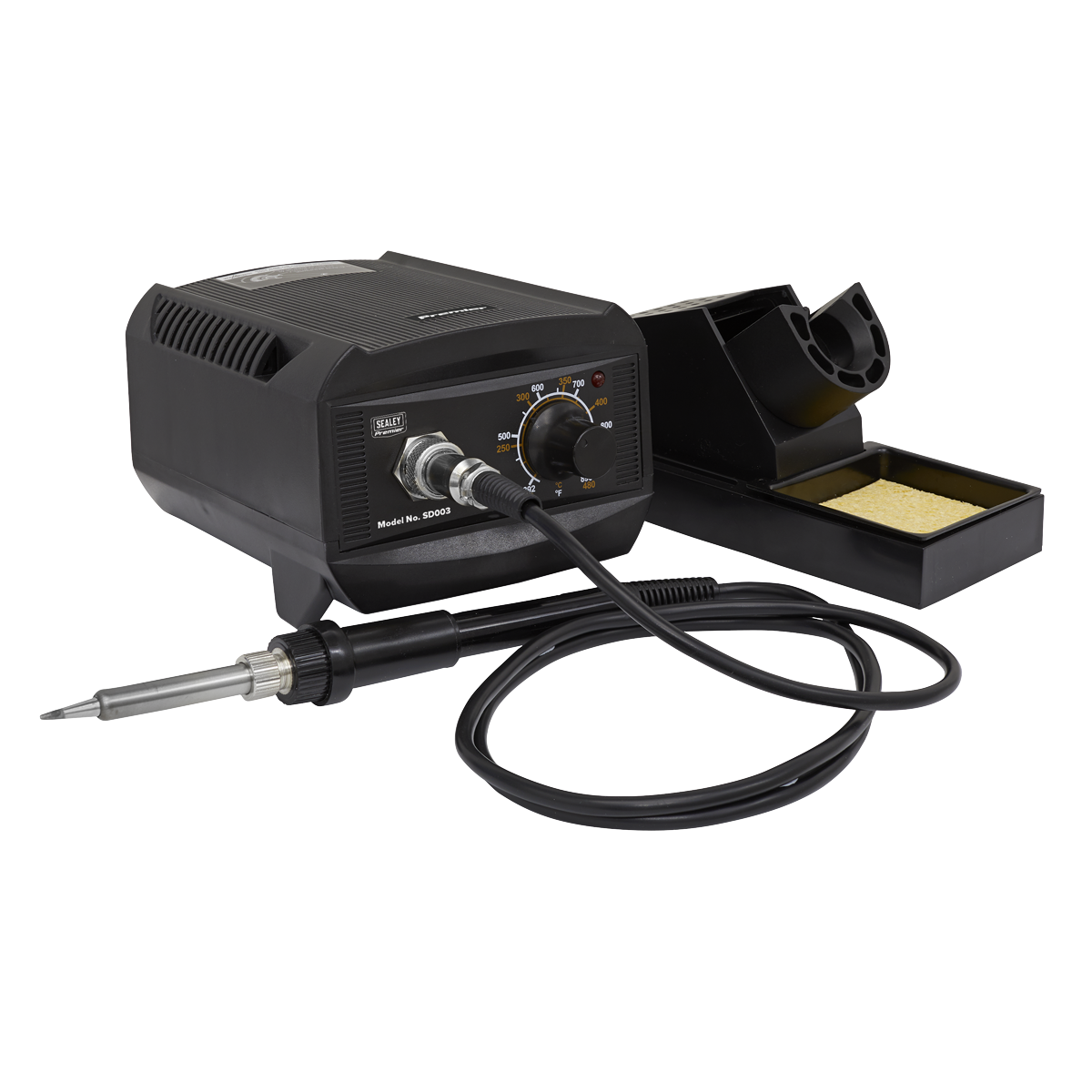 Sealey Soldering Station 50W 200-480°C With Sponge & Stand Daily Use SD003