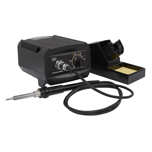 Sealey Soldering Station 50W 200-480°C With Sponge & Stand Daily Use SD003
