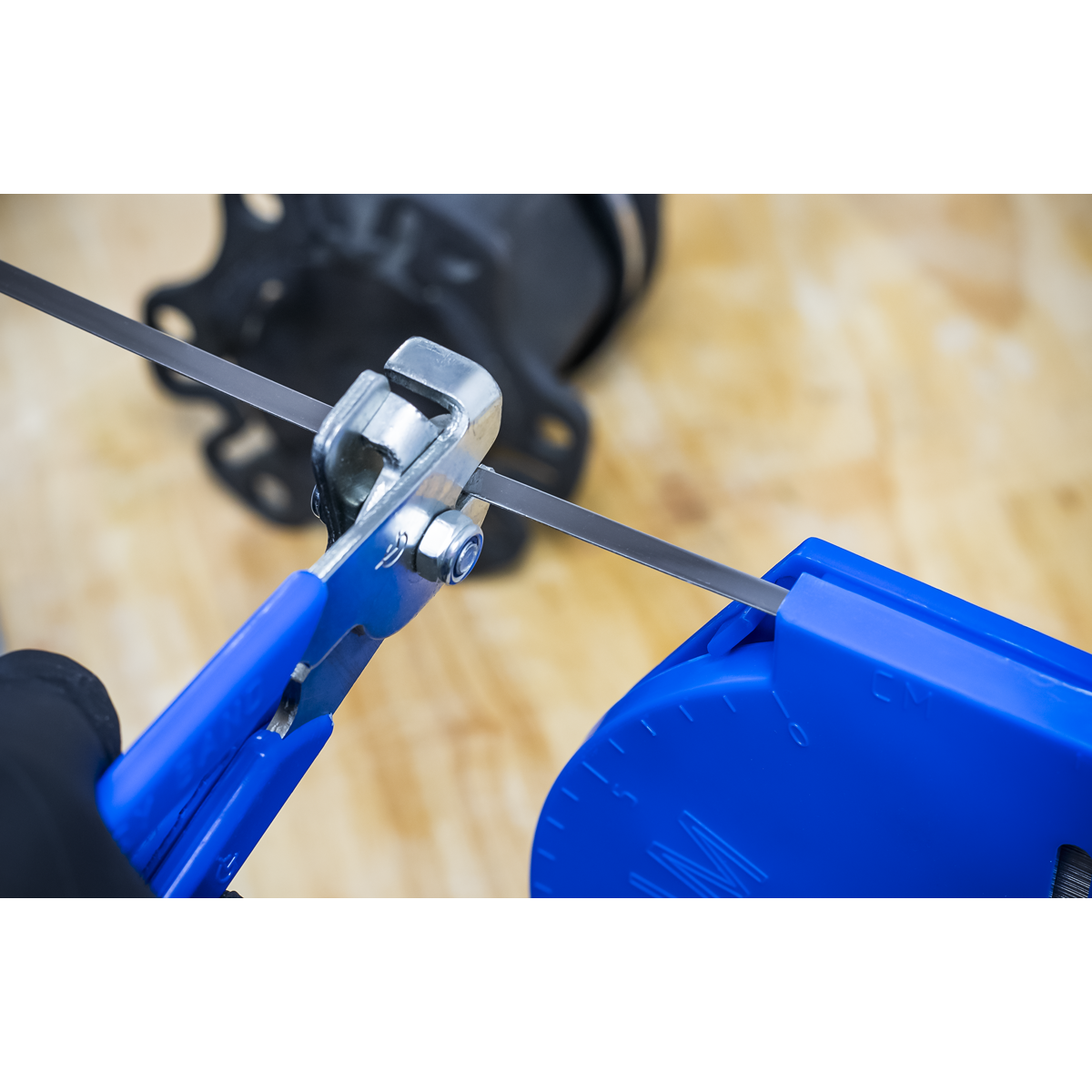 Sealey CVJ Boot Universal Clamp Kit + Dispenser Case & 56m Banding - Blue BSL102
