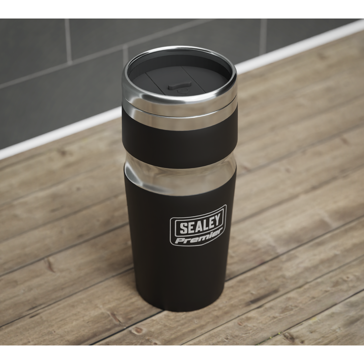 Sealey Travel Mug With Tool Kit Vacuum Insulated Double Wall 470mL CCP22