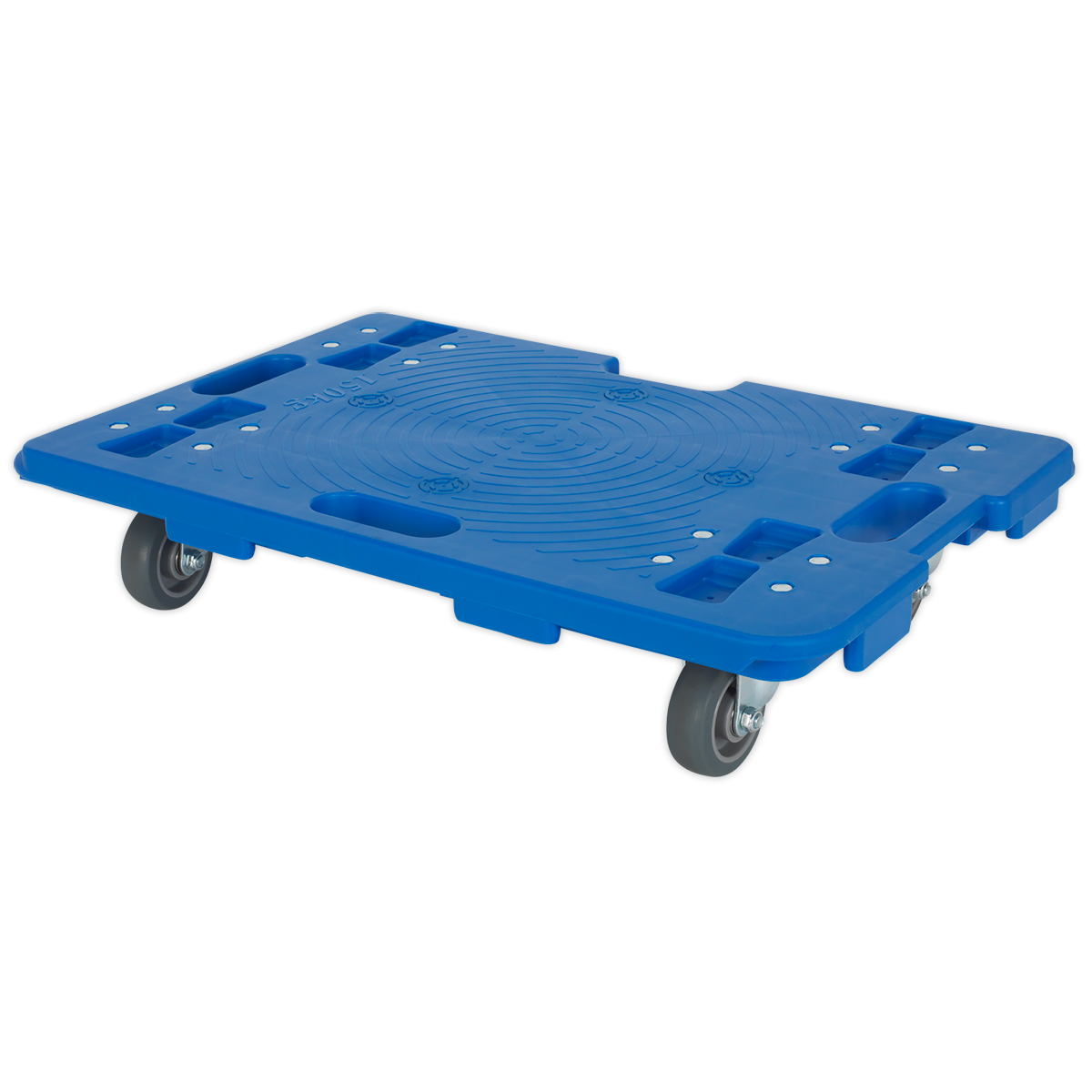 Sealey Interlocking Plastic Dolly Built-In Carry Handles 150kg Capacity CM150