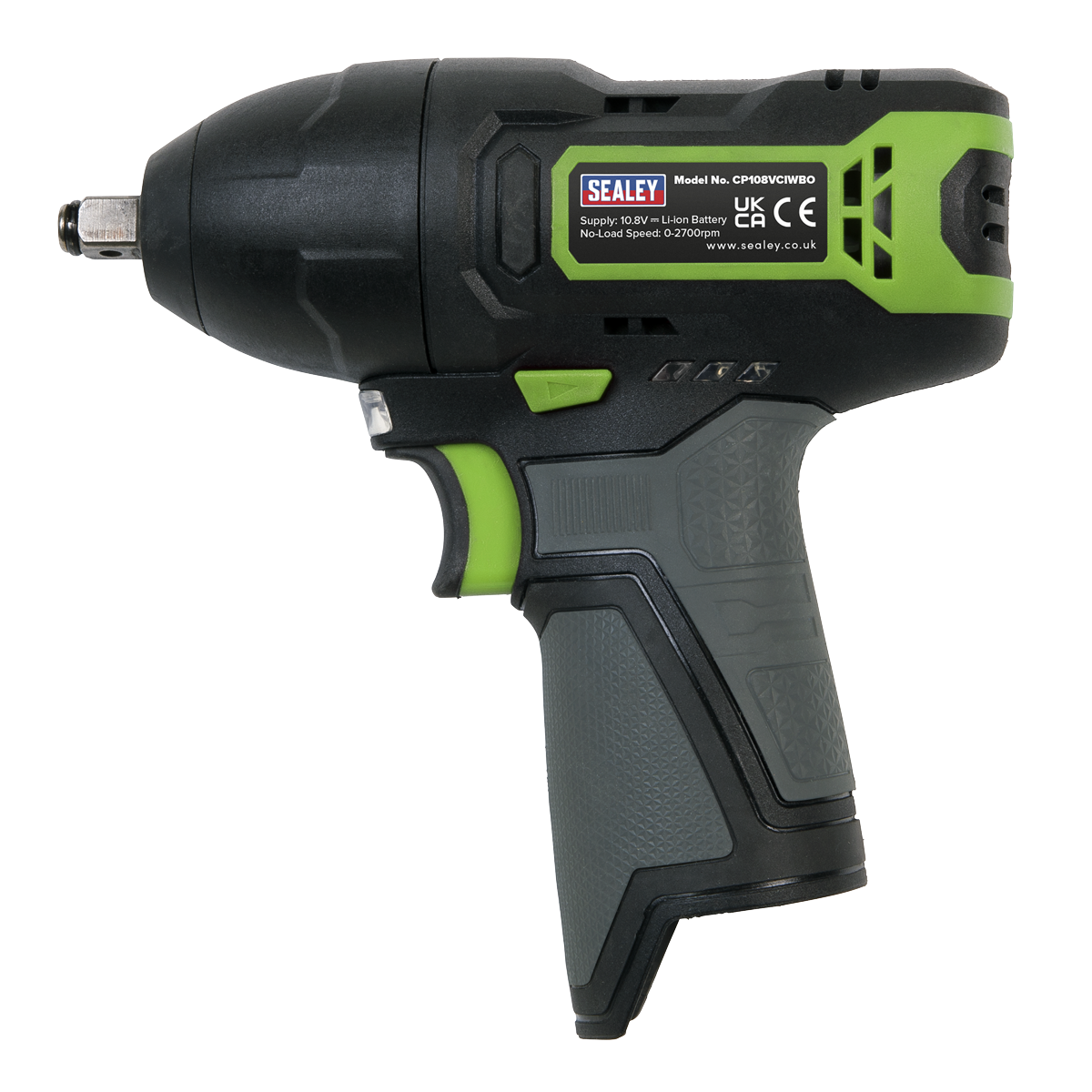 Sealey Cordless Impact Wrench 3/8" Square Drive 10.8V 2Ah Kit CP108VCIW