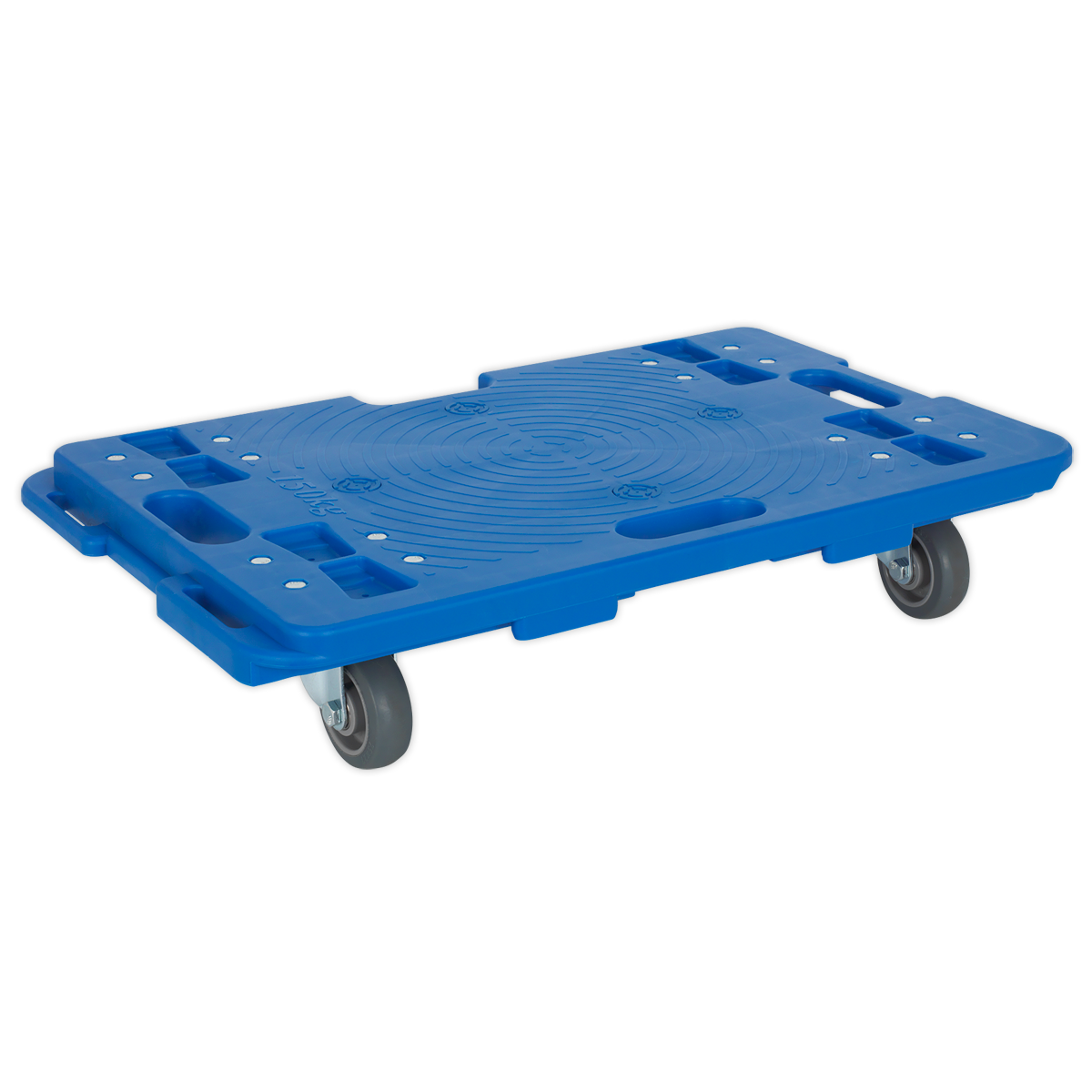 Sealey Interlocking Plastic Dolly Built-In Carry Handles 150kg Capacity CM150