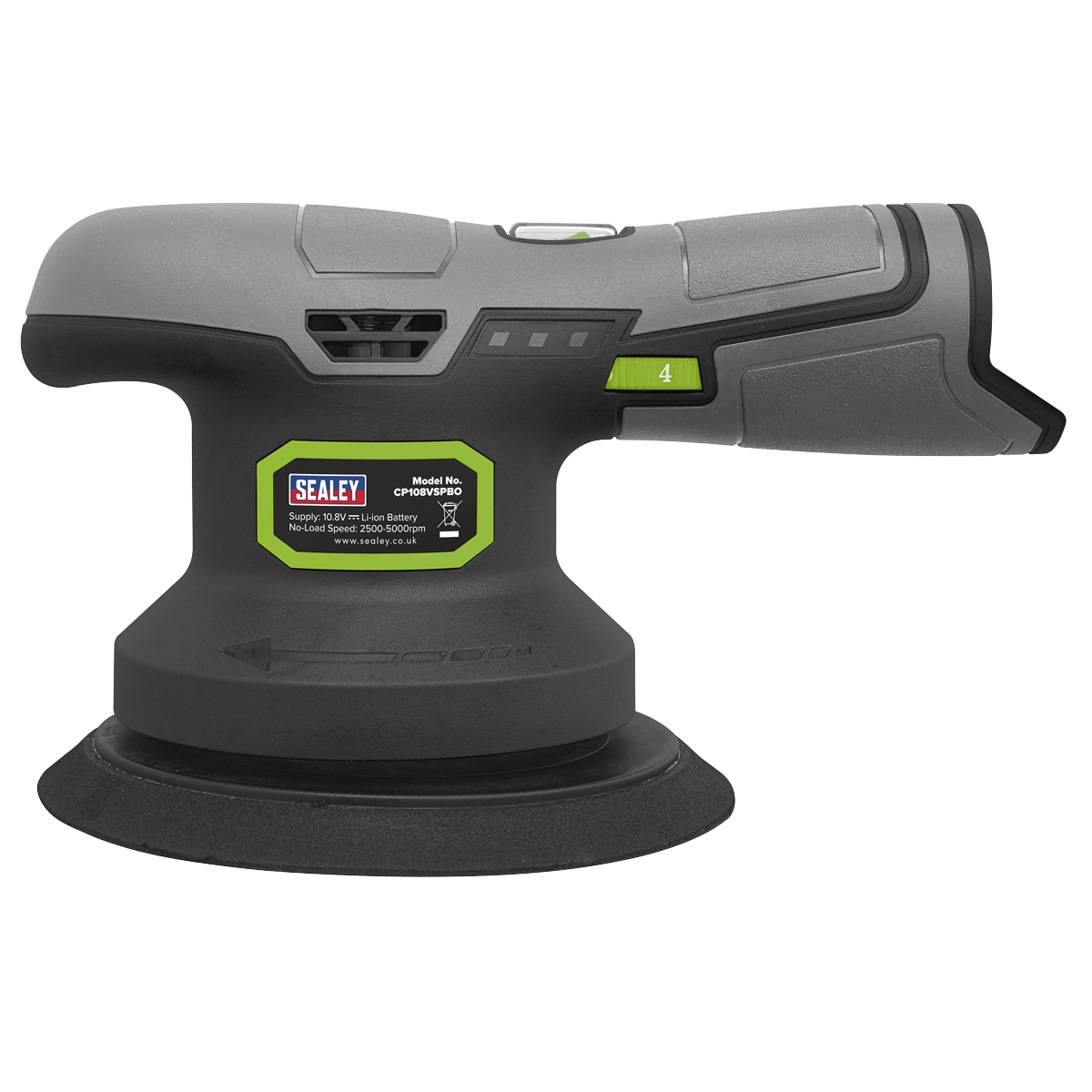 Sealey 150mm Dual Action Sander Polisher 10.8V SV10.8 Body Only CP108VSPBO