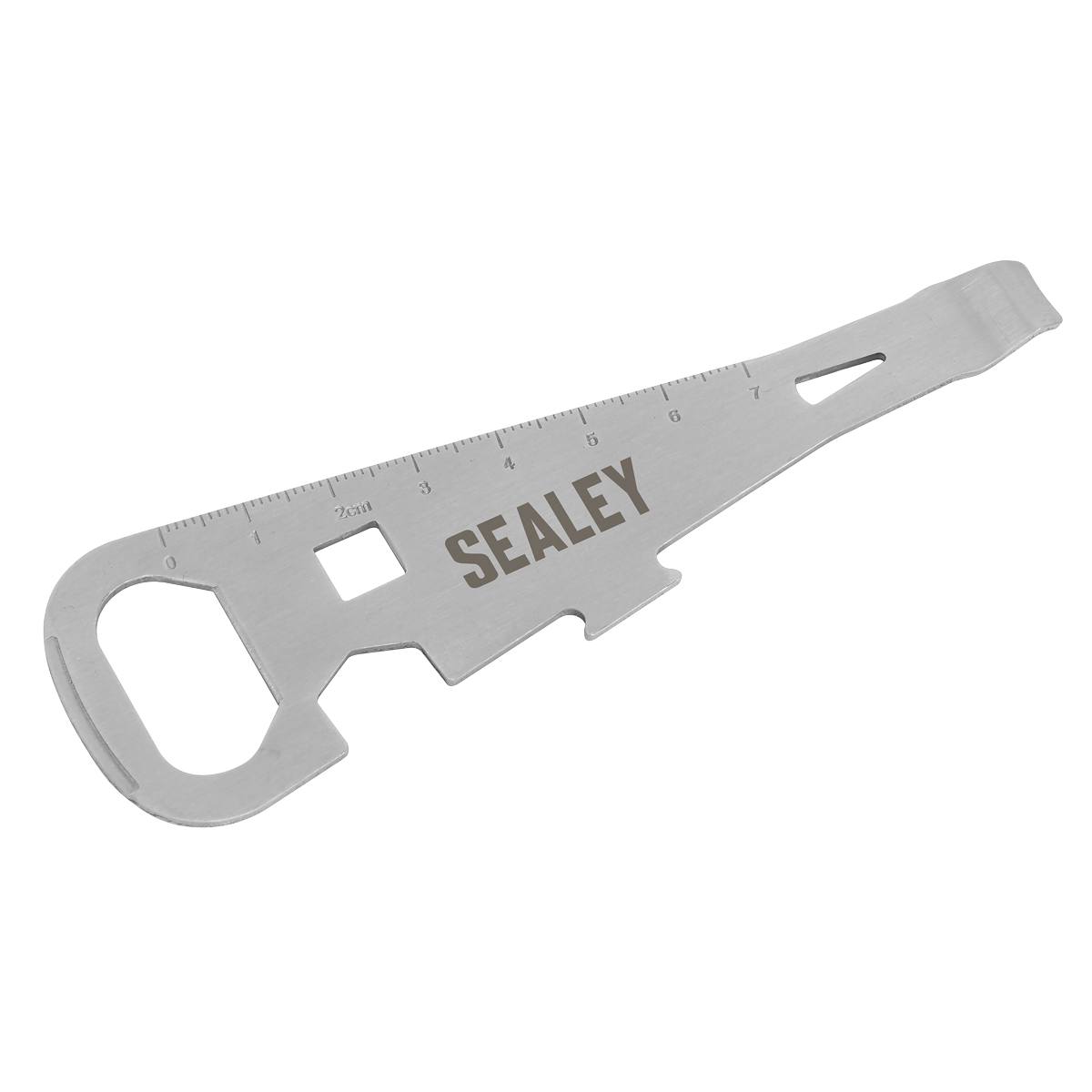 Sealey Paint Can Opener Multi-Tool 7-in-1 Versatile Stainless Steel Pocket-Sized
