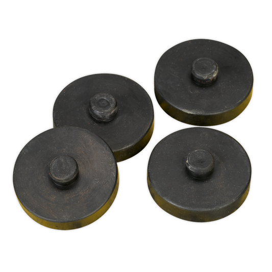 Sealey Anti-Vibration Foot Kit For All Static Workshop Compressors 4pc COMPKIT4