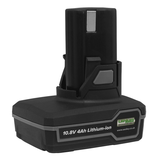 Sealey Power Tool Battery 10.8V 4Ah Lithium-Ion For SV108 Series CP108VBP4
