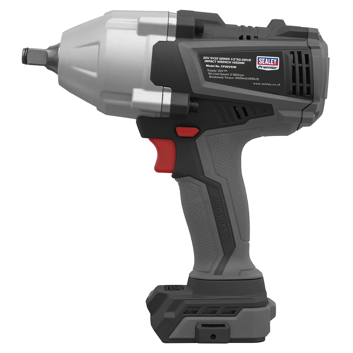 Premier Brushless Impact Wrench 20V SV20 Series 1/2" Drive Body Only CP20VXIW