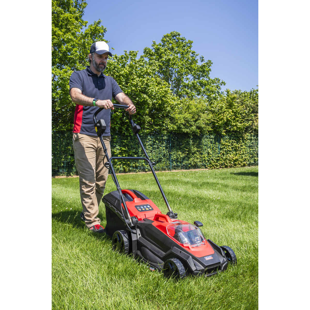 Sealey SV20 Series Cordless Lawn Mower 40V 40cm 20L Bag Body Only CP40VLM