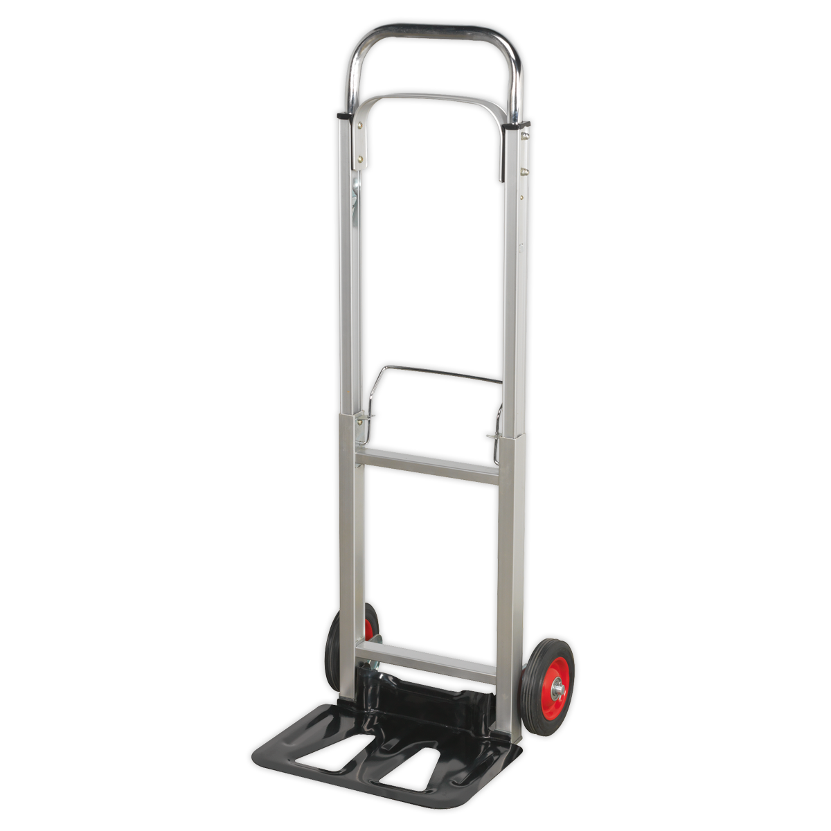 Sealey Folding Sack Truck With Lightweight Aluminium Frame 90kg Capacity CST980