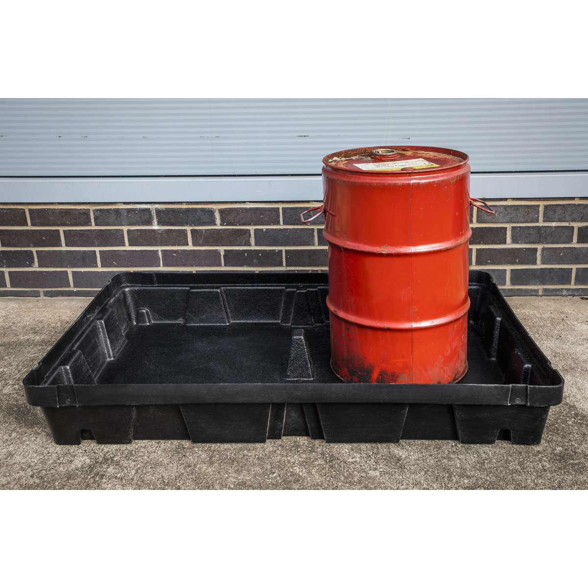 Sealey Spill Tray High-Density Polyethylene Lightweight 100L 100 Litres DRP100