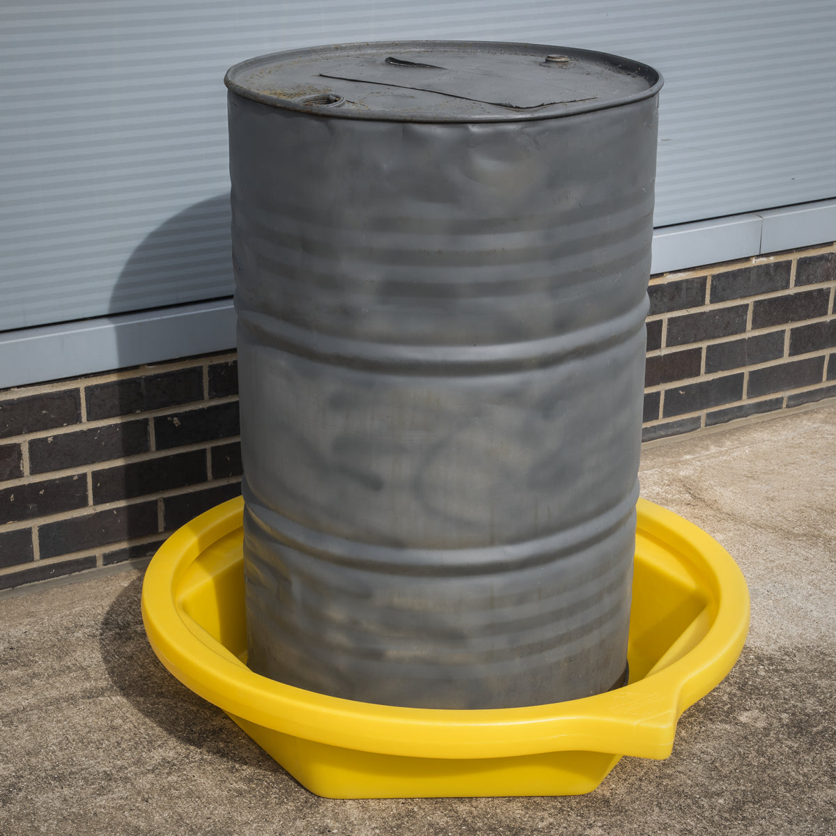 Sealey 86L Drum Tray Compatible With Standard 205L Drums - Yellow DRP102