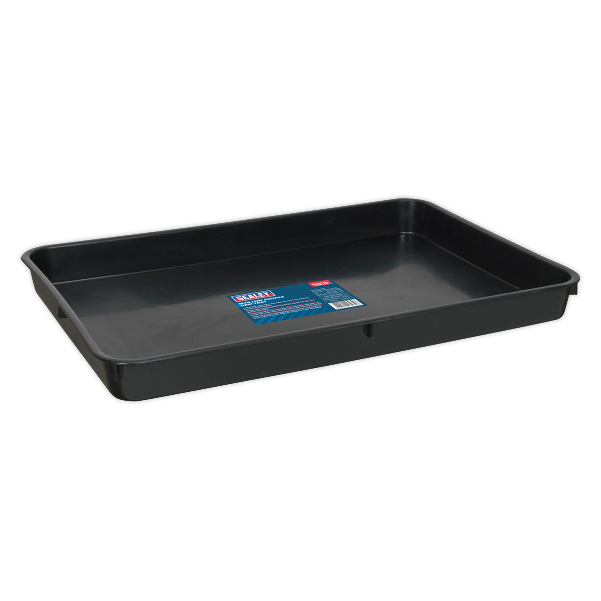 Sealey Drip Tray Low Profile Hard-Wearing Recycled Polypropylene 9 Litres DRPL09