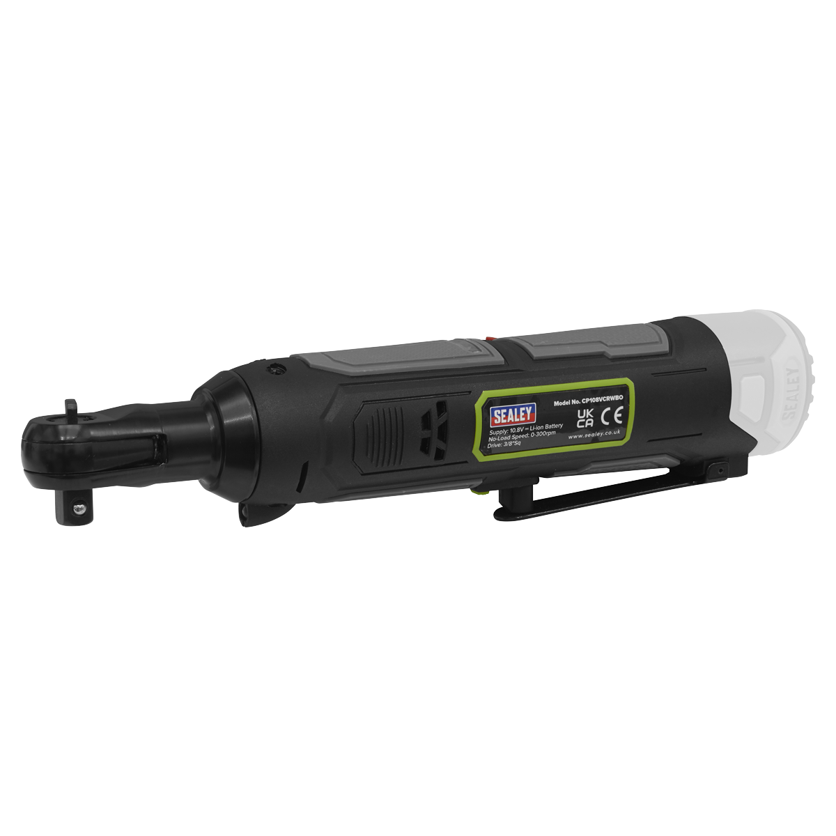 Sealey Cordless Ratchet Wrench 3/8" Square Drive 10.8V - Body Only CP108VCRWBO