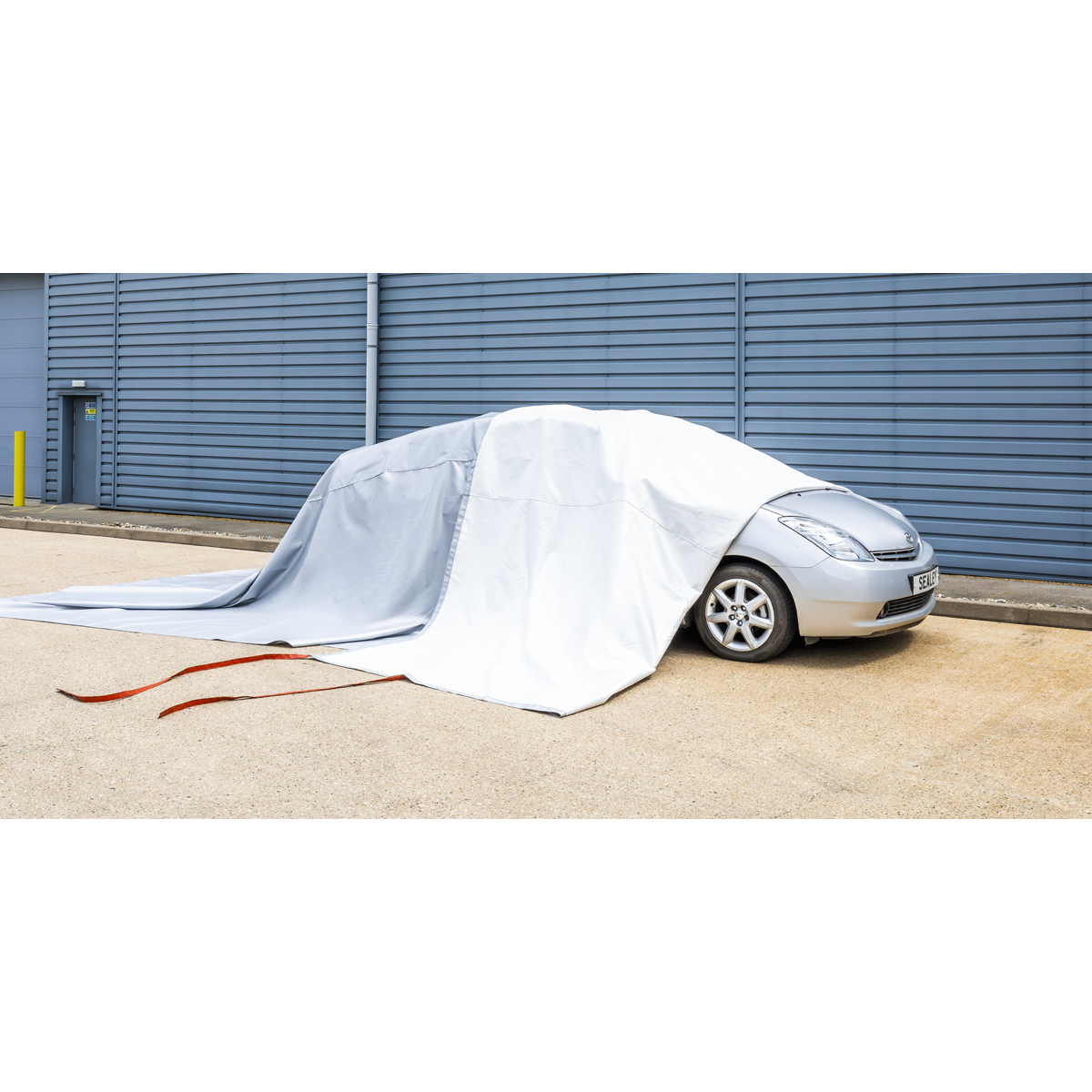 Sealey Vehicle Fire Safety Blanket Silicone Coated 6 x 8m With Storage Bag EV500