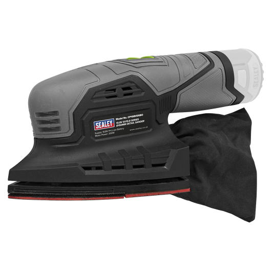 Sealey SV10.8 Series Cordless 150mm Detail Sander 10.8V Body Only CP108VDSBO