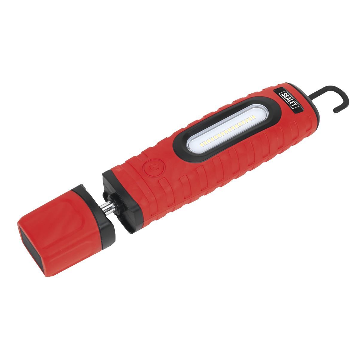 Sealey Rechargeable Inspection Lamp 360 Degree 16 SMD 3W LED Red LED360PLUSR
