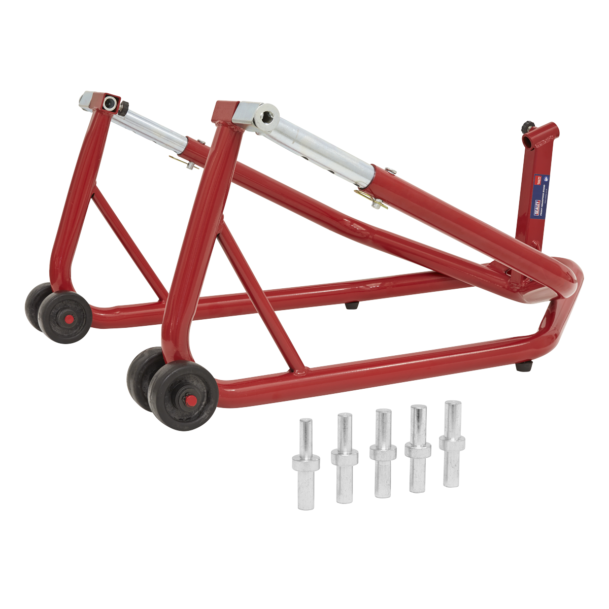 Sealey Front Headstock Stand Tubular Frame With a Range of Pins Red FPS5