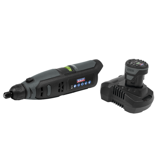 Sealey Cordless Multipurpose Mini Grinder Kit 10.8V 2Ah With Battery CP108VMG