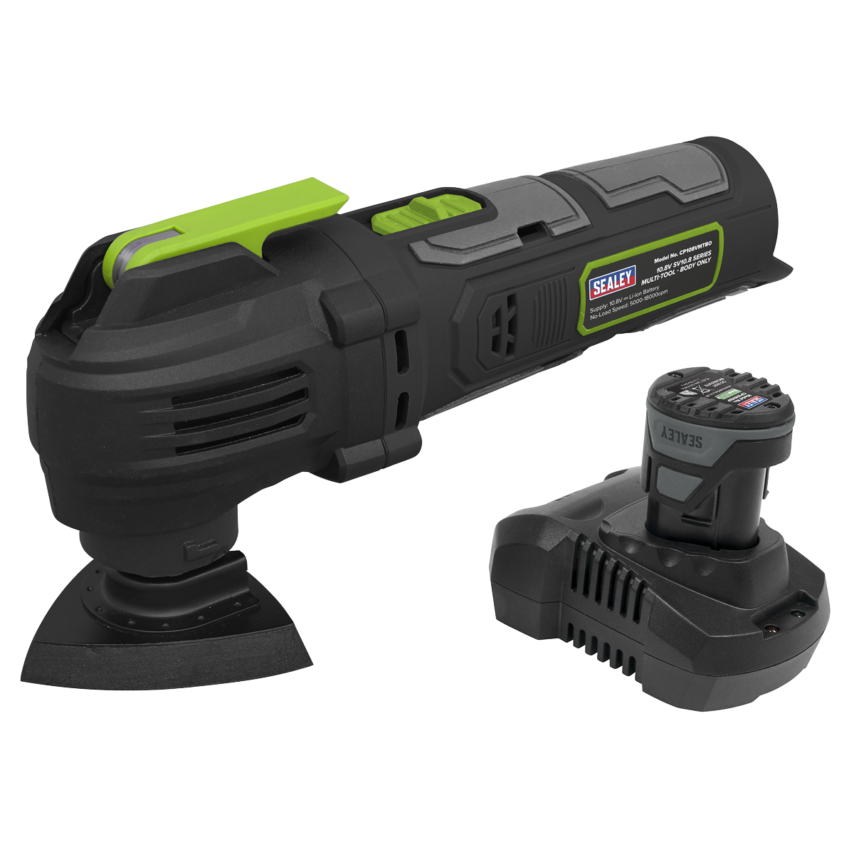 Sealey SV10.8 Series Cordless Multi-Tool Kit 10.8V 2Ah Body Only CP108VMT