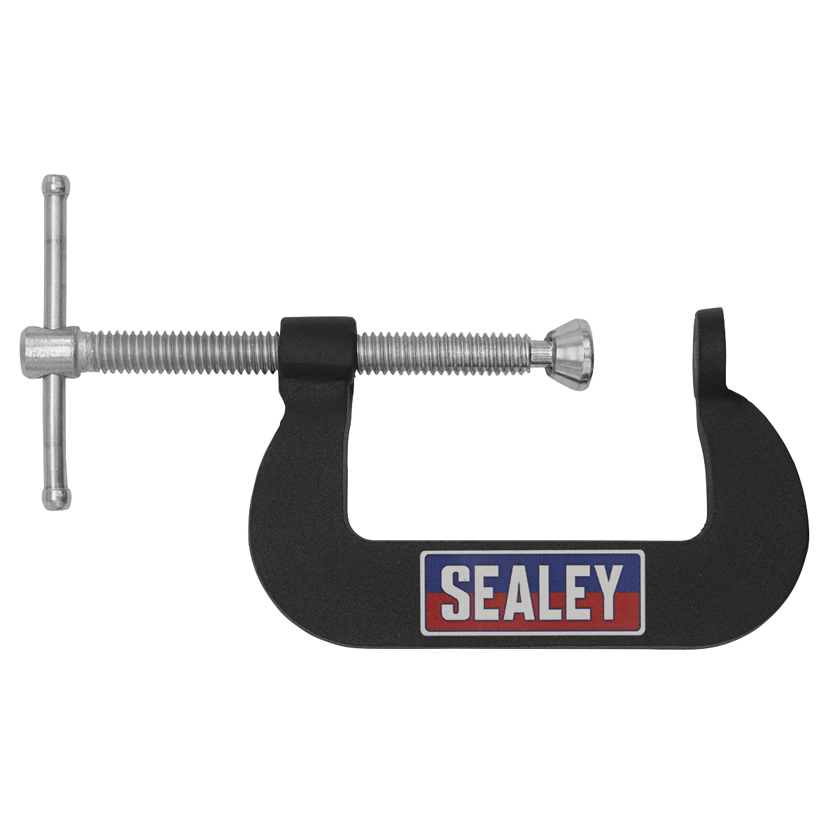 Sealey Junior C-Clamp Set 51mm x 32mm Jaw Opening/Throat Depth 4 Pieces GCC06