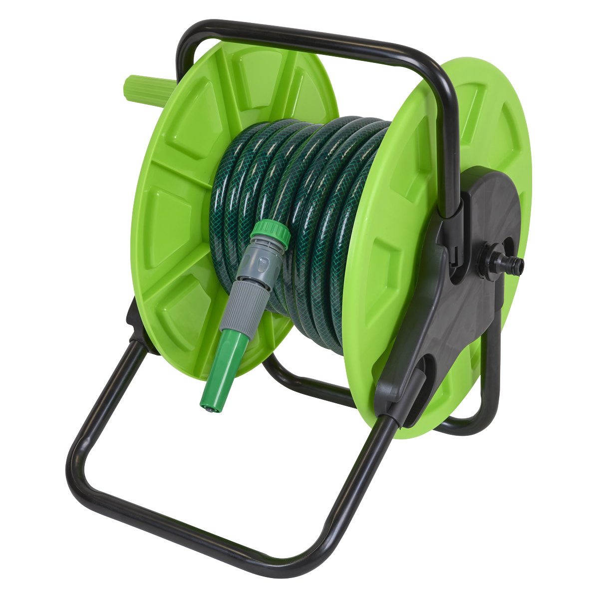 Sealey Garden Hose Reel 60m Capacity Durable Lightweight Easy To Wind GH60A