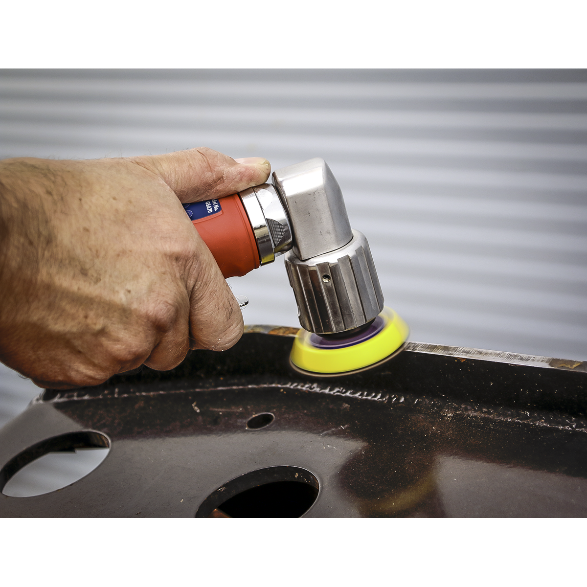 Sealey Ø50mm Air Orbital Sander With Safety Release Trigger Control GSA70
