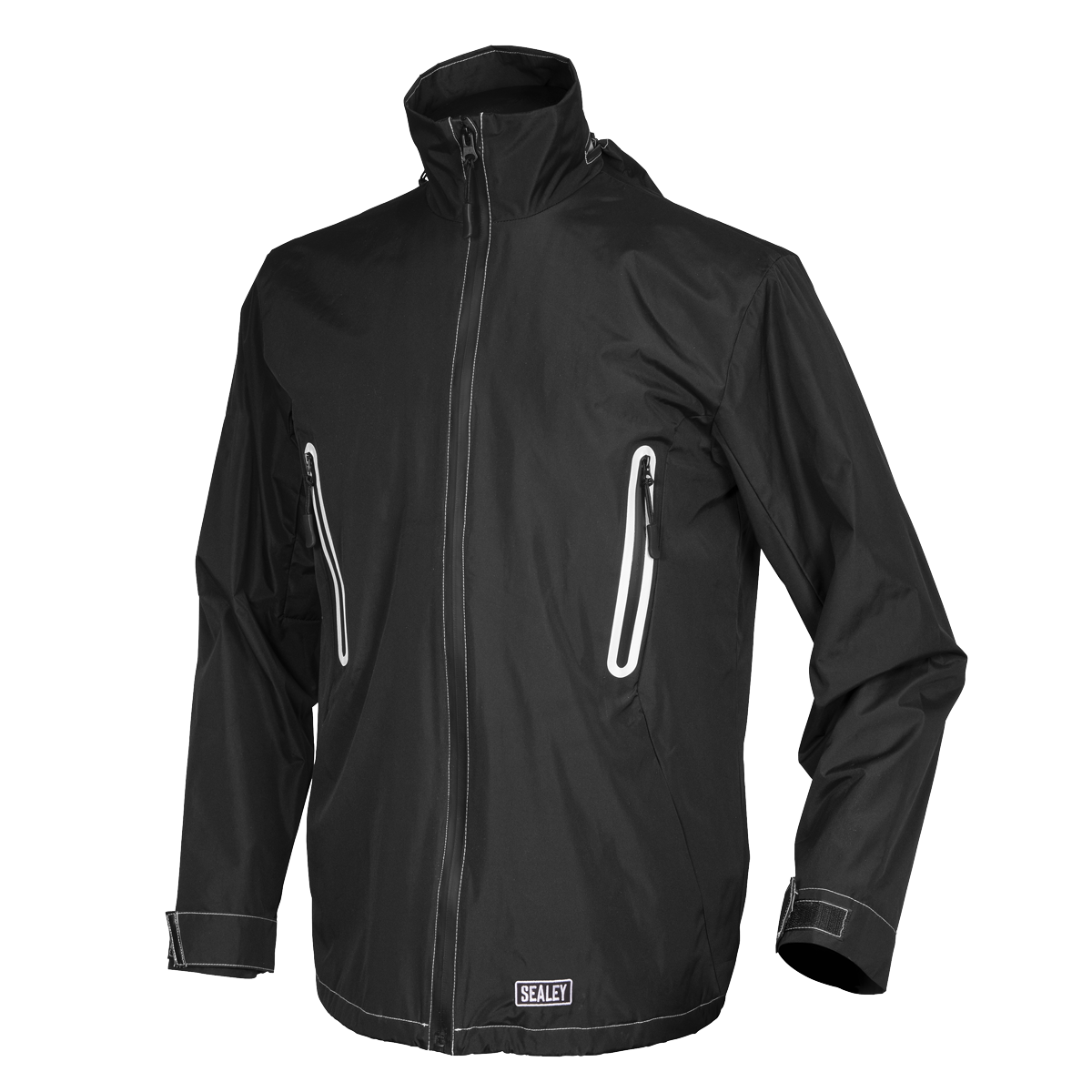 Sealey 5V Heated Rain Jacket - X-Large With Power Bank 20Ah 10W 20000mAh HJ08KIT
