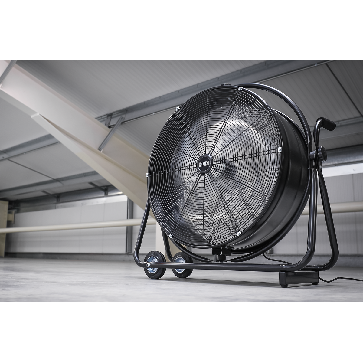 Sealey 24" Industrial High Velocity Orbital Drum Fan With 2-Speeds 230V HVF24S