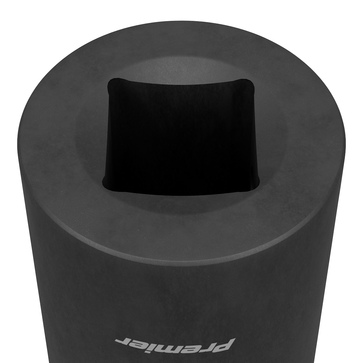 Sealey Impact Socket 19mm Deep 1/2" Square Drive Chrome Vanadium Black IS1219D
