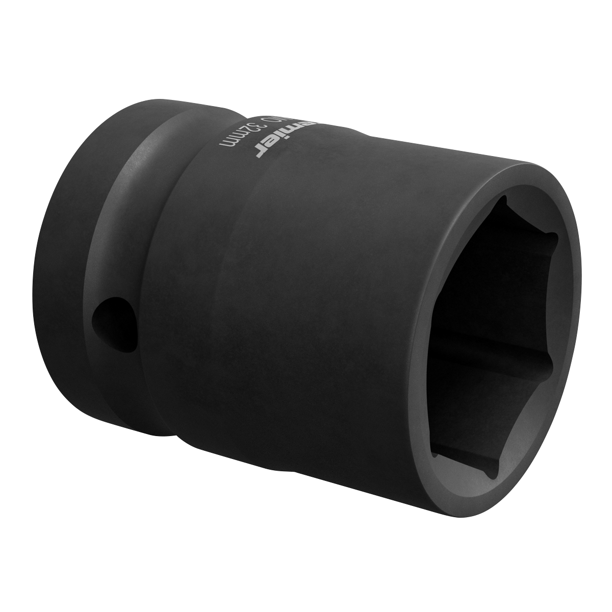 Sealey Impact Socket Tool 32mm 1" Square Drive ‎Corrosion Resistant Black IS132