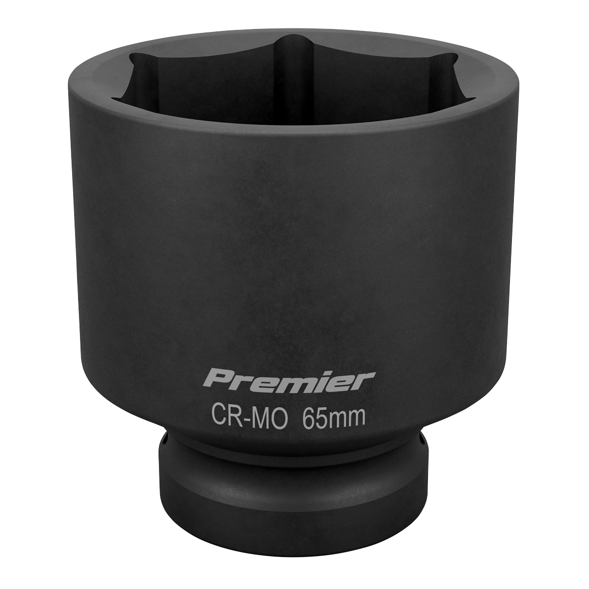 Sealey Impact Socket Tool 65mm 1" Square Drive ‎Corrosion Resistant Black IS165