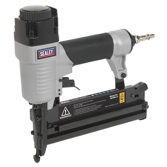 Sealey 10-50mm/10-40mm Air Nail/Staple Gun With Rubber Grip Handle SA792